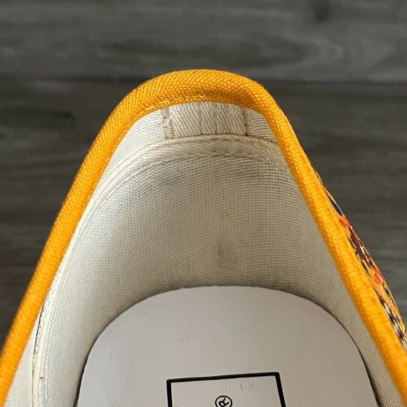 Vans Authentic 44 Dx Anaheim Factory Tile Check Yellow Size 10.5 Men's NWOB - Picture 8 of 8